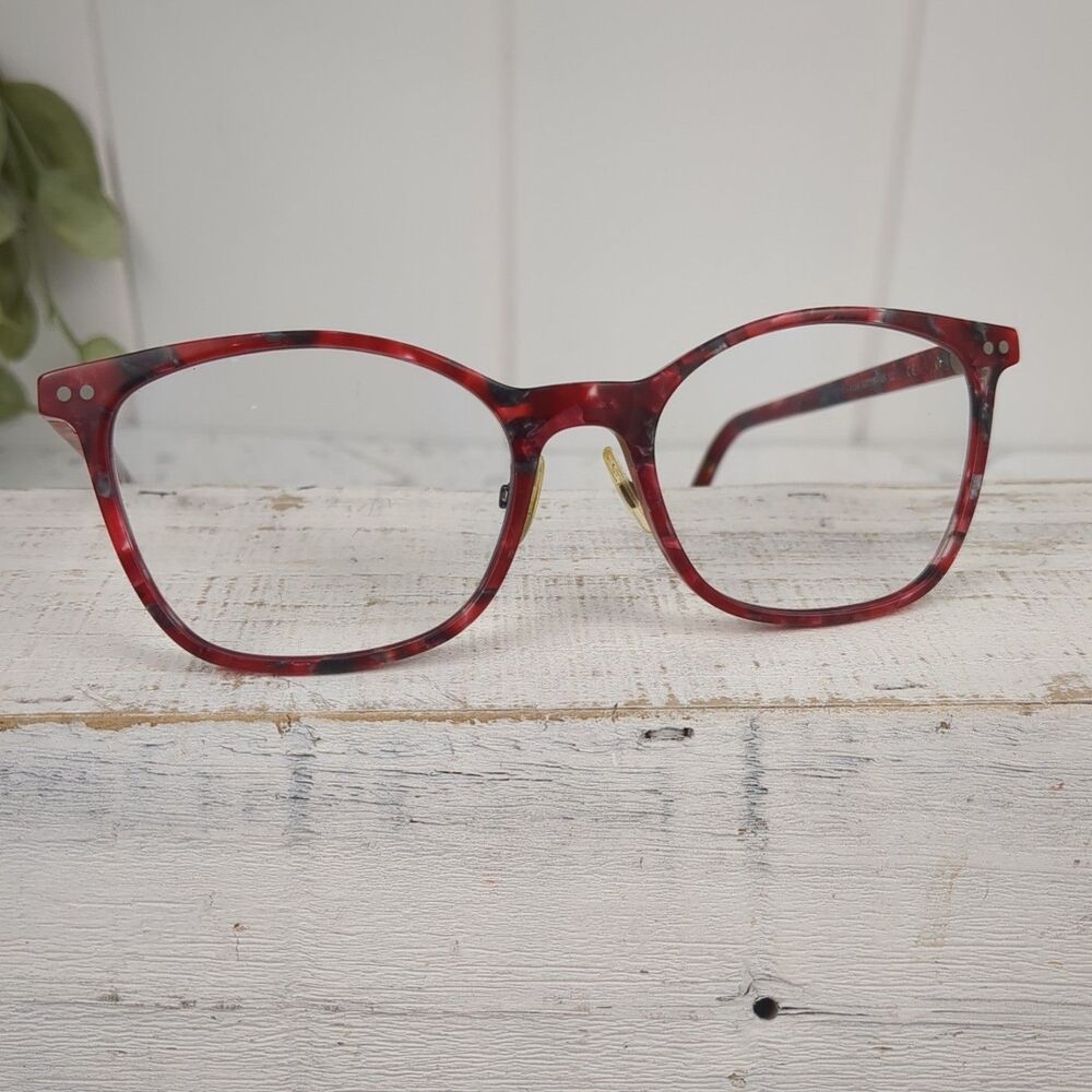 Prodesign Denmark 3607-1 c. 4124 Ruby Red Eyeglasses FRAMES ONLY 52-18-145